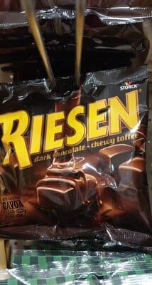 Riesen dark chocolate-chewy toffee