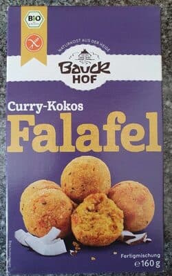 Curry-Kokos Falafel