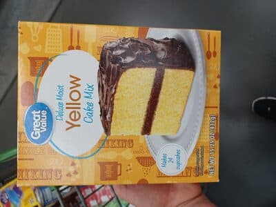 Great Value Deluxe Moist Yellow Cake Mix