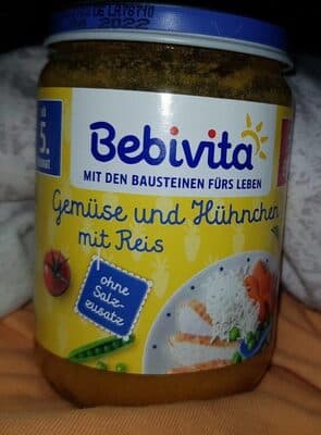 Bebivita Gemse und Hnchen mit Reis