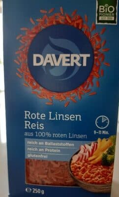 Rote Linsen Reis