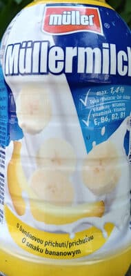 Müller Mllermilch Bananowy Napój Mleczny