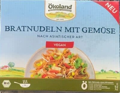 Bratnudeln mit Gemse nach asiatischer Art