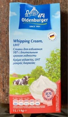 UHT Whipping Cream