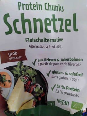 Protein chunks Schnetzel