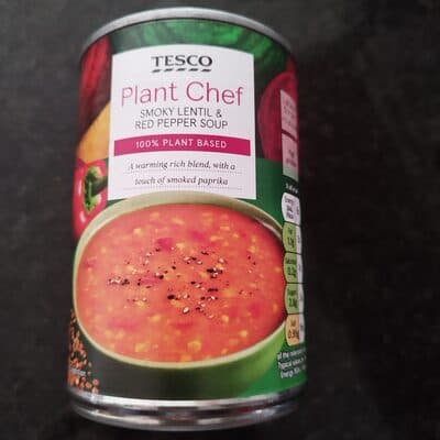 Tesco Plant Chef Smoky Lentil and Red Pepper Soup