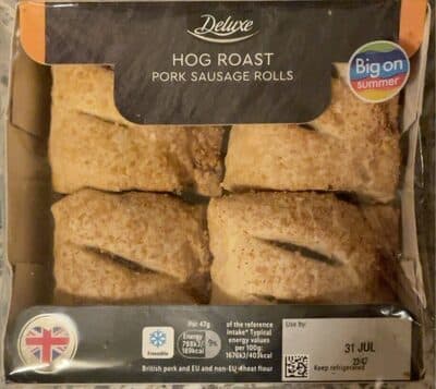 Hog Roast Pork Sausage Rolls