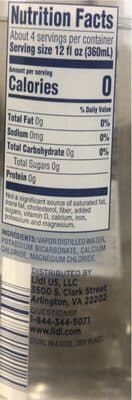 Electrolyte Water