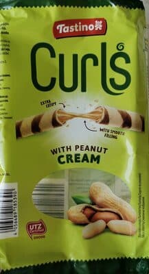 Curls With Peanut Cream