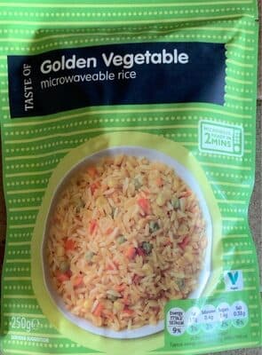 Golden Vegetable rice