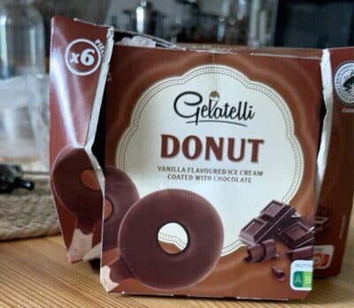 Glace donut