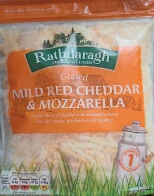 Grated Mild Red Cheddar & Mozzarella