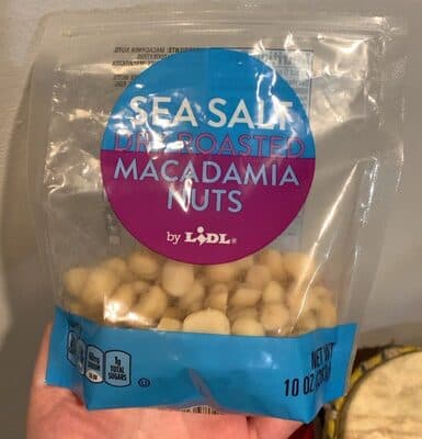 Sea Salt Dry Roasted Macadamia Nuts