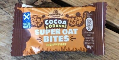 Cocoa and Orange Oat Bites