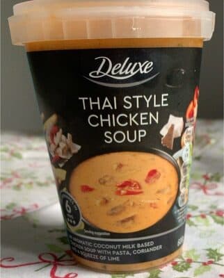 Thai style chicken soup
