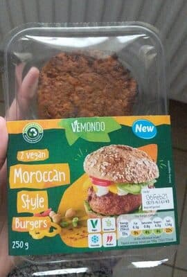 Moroccan Style Burgers