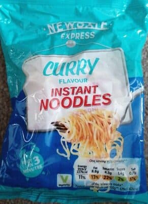 Curry Flavour Instant Noodles