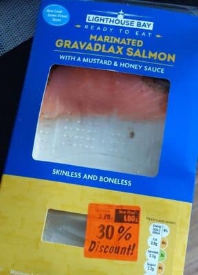 Marinated Gravadlax Salmon