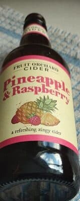 Pineapple and Raspberry Cider