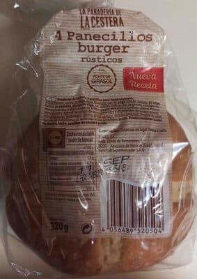 Panecillos burger