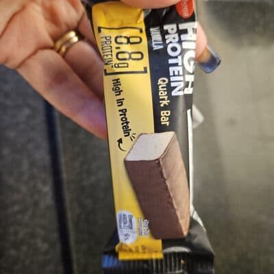 High Protein Vanilla Quark Bar