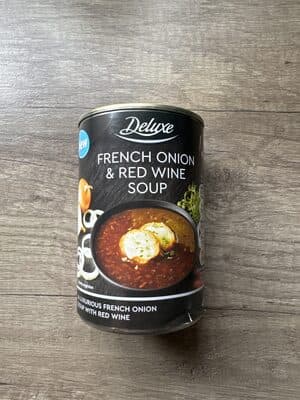 Deluxe French Onion & Red Wine Soup
