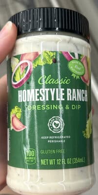 Classic Homestyle Ranch Dressing & Dip