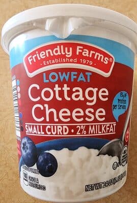 Lowfat Cottage Cheese Small Curd 2% Milkfat