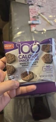 Baked Chocolate Wafer Snacks
