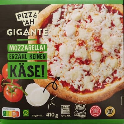 Gusto Gigante Pizza - Mozzarella