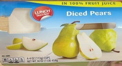Diced Pears