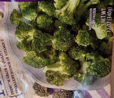 Steamed Broccoli Florets