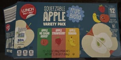 Squeezable Apple sauce