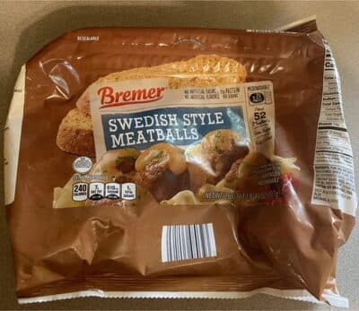 Swedish Style Meatballs