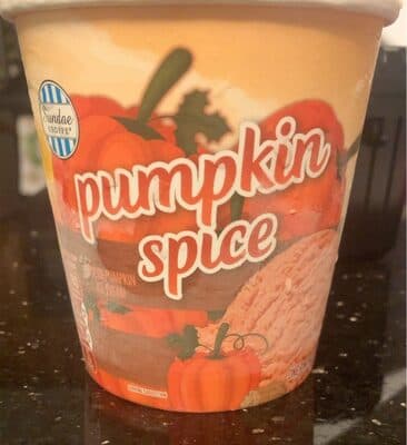 Pumpkin spice Ice Cream