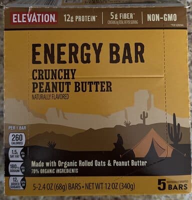 Energy Bar-Crunchy Peanut Butter
