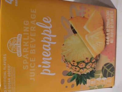 Pineapple Sparkling Juice Beverage