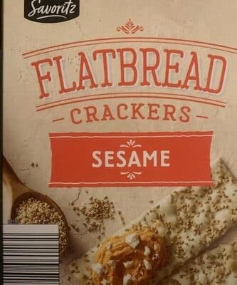 Flatbread Crackers Sesame
