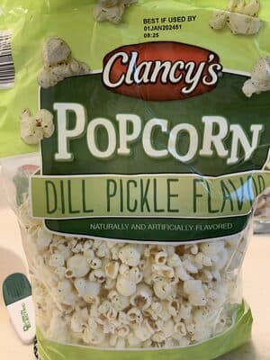 Dill Pickle Popcorn