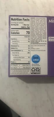 Fiber NOW Soft Baked Bars Chocolate Fudge