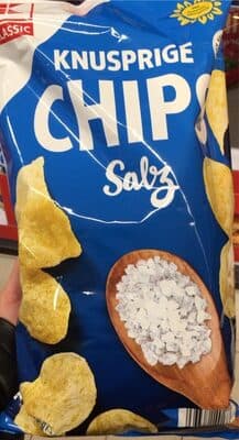 Knusprige Chips Salz