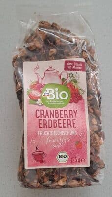 Cranberry Erdbeere Frchteteemischung
