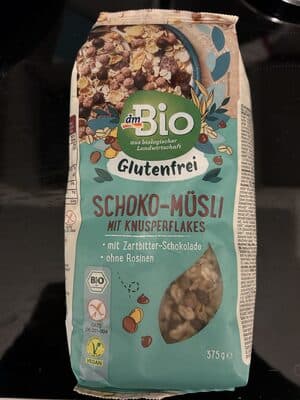 Schoko-Müsli Glutenfrei