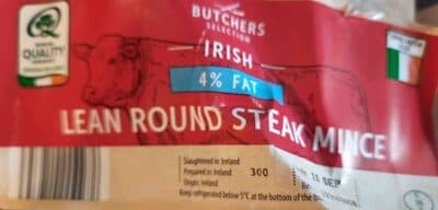 Lean Round Steak Mince