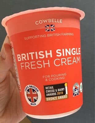 British single fresh cream
