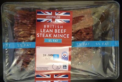 British Lean Beef Steak Mince