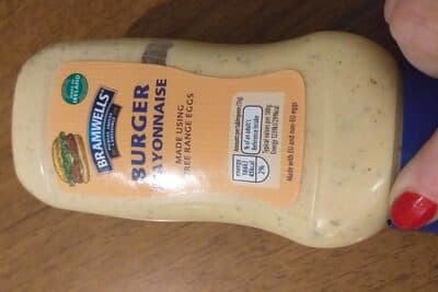 Burger mayonnaise