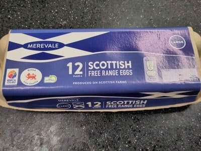 Scottish free range eggs