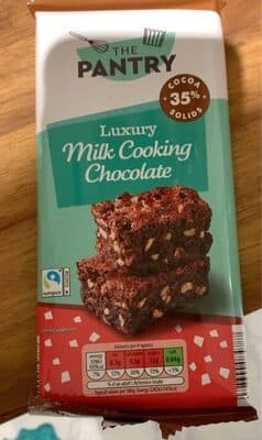 Milk cooking chocolate