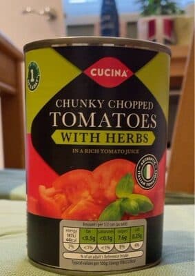 Chunky Chopped Tomatoes With Herbs